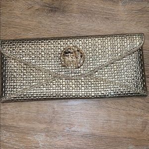 Gold clutch Lily Pulitzer